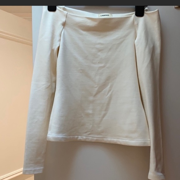 L’agence cream long sleeve top - Picture 6 of 6